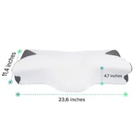 Cervical Memory Foam Pillow for Neck - Queen Size • Showcase