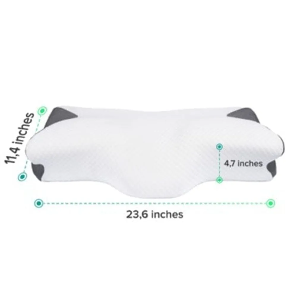 Get Cervical Memory Foam Pillow for Neck - Queen Size • Showcase