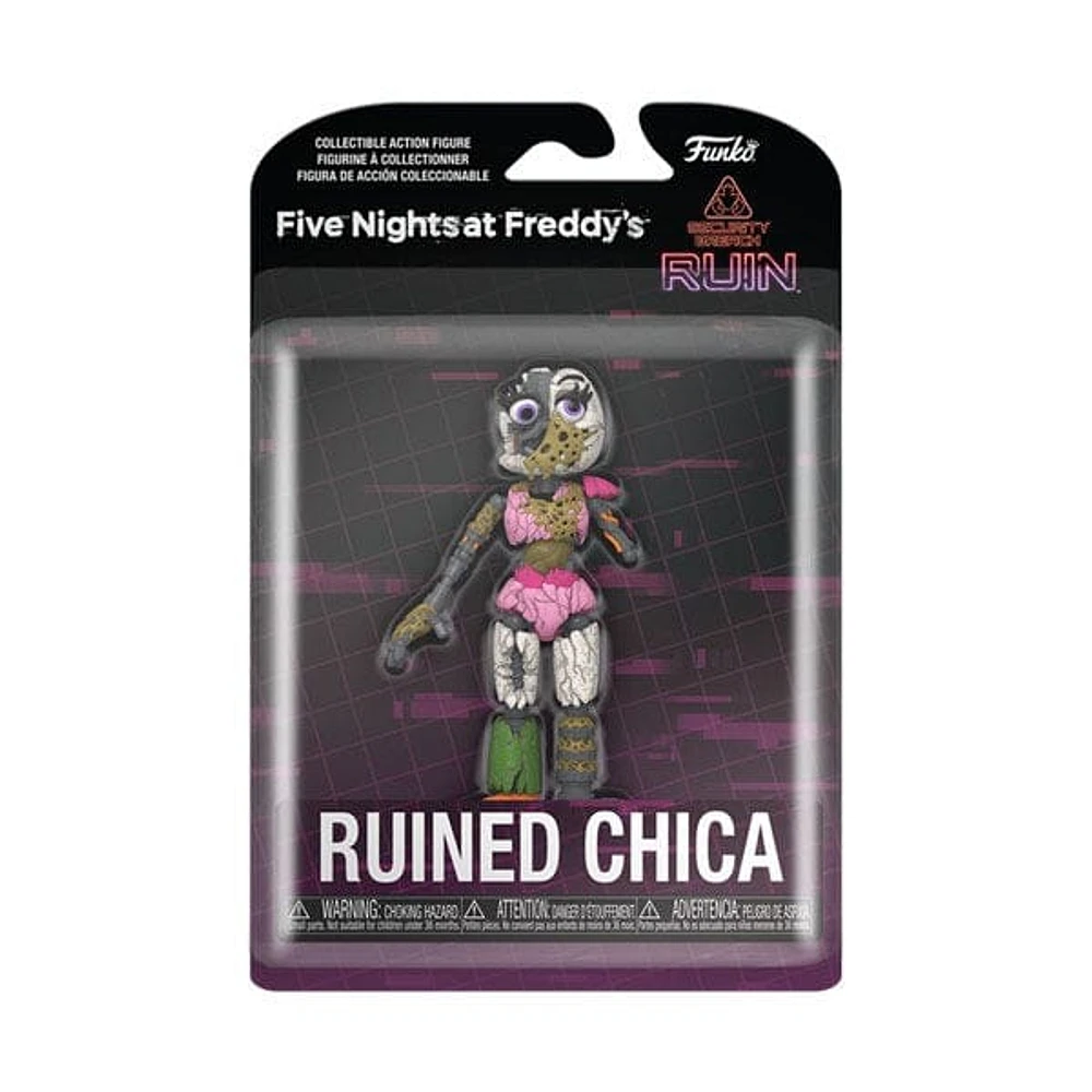 Funko Action Figures: Five Nights At Freddy's Security Breach Ruined Chica