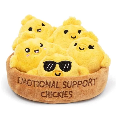 Emotional Support Chickies 8" Novelty Plush Toy By What Do You Meme?®