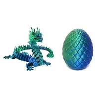 3D Printed Traditional Chinese Dragon Scale Egg Fidget Toy (Multiple Colors)