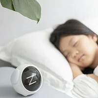 GleamGreet Digital Cute Face Alarm Clock