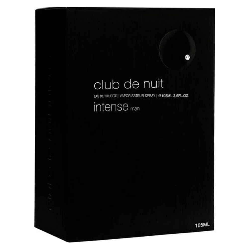 Club De Nuit: Intense Man By Armaf Masculine Eau de Toilette Fragrance Spray (105mL)