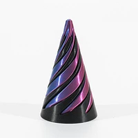 TwistQuest 3D Printed Fidget Spiral Cone Toy (1pc) Multiple Colors