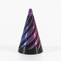 TwistQuest 3D Printed Fidget Spiral Cone Toy (1pc) Multiple Colors