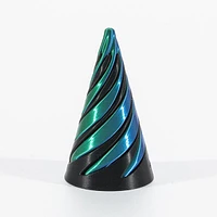 TwistQuest 3D Printed Fidget Spiral Cone Toy (1pc) Multiple Colors