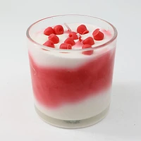 Hidden Gems Cranberry Champagne Novelty Candle (1 Ring Inside)