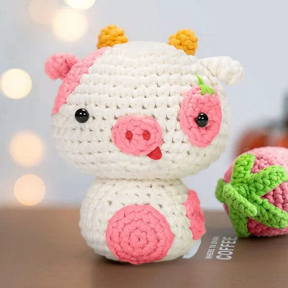 Crochet Handmade 4" Kawaii Plush Toy Collection (1pc) Multiple Styles