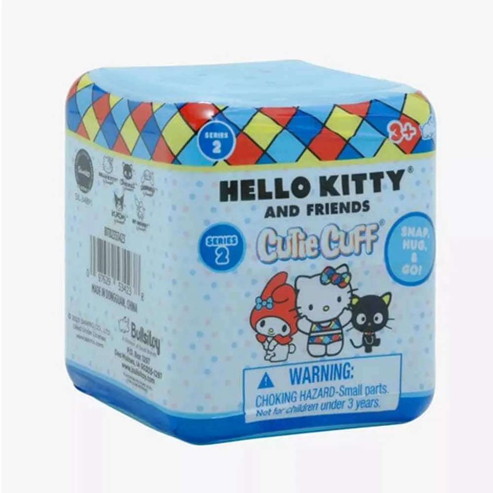 Hello Kitty and Friends Cutie Cuffs Series 2 Slap Bracelet Blind Box (1pc)