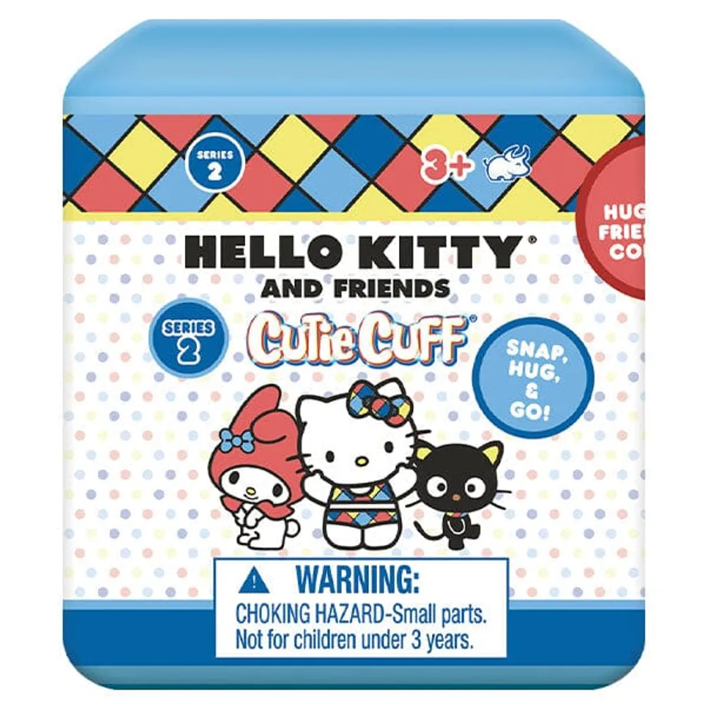 Hello Kitty and Friends Cutie Cuffs Series 2 Slap Bracelet Blind Box (1pc)