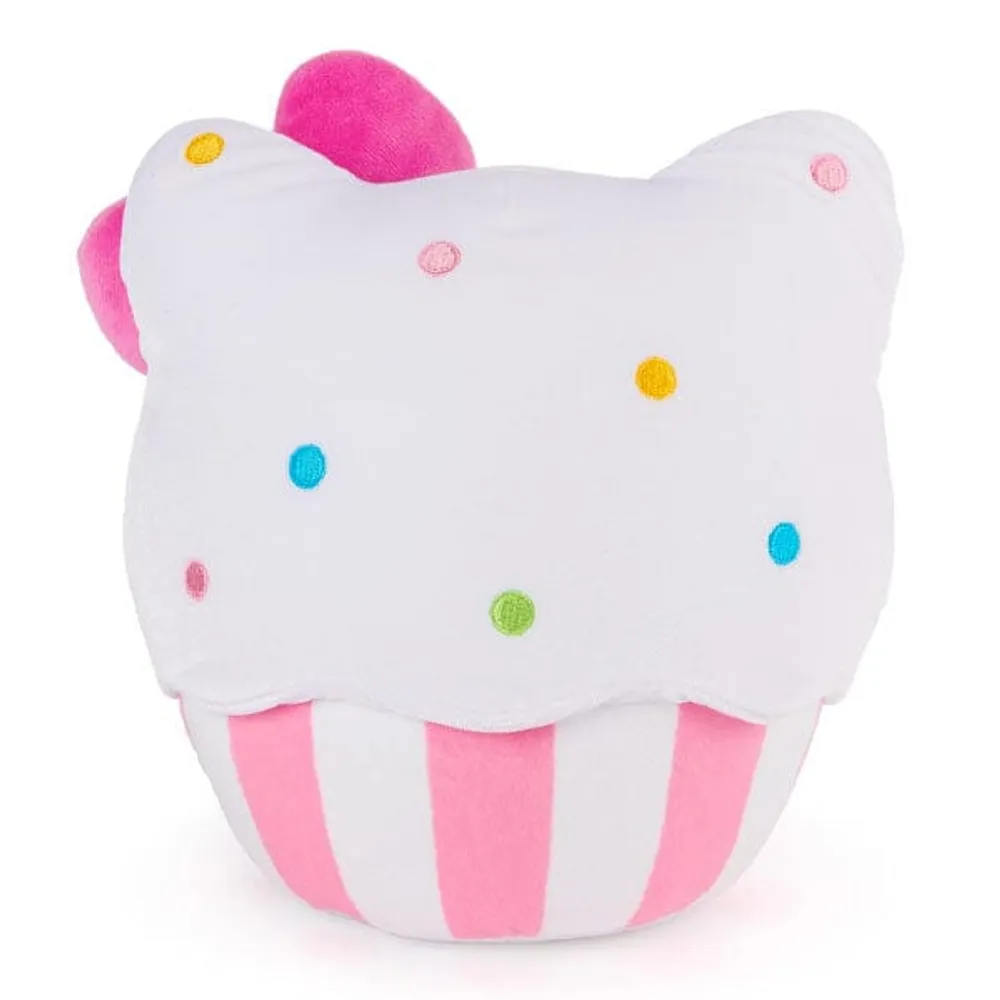 Sanrio 8" Hello Kitty Cupcake Plush by GUND