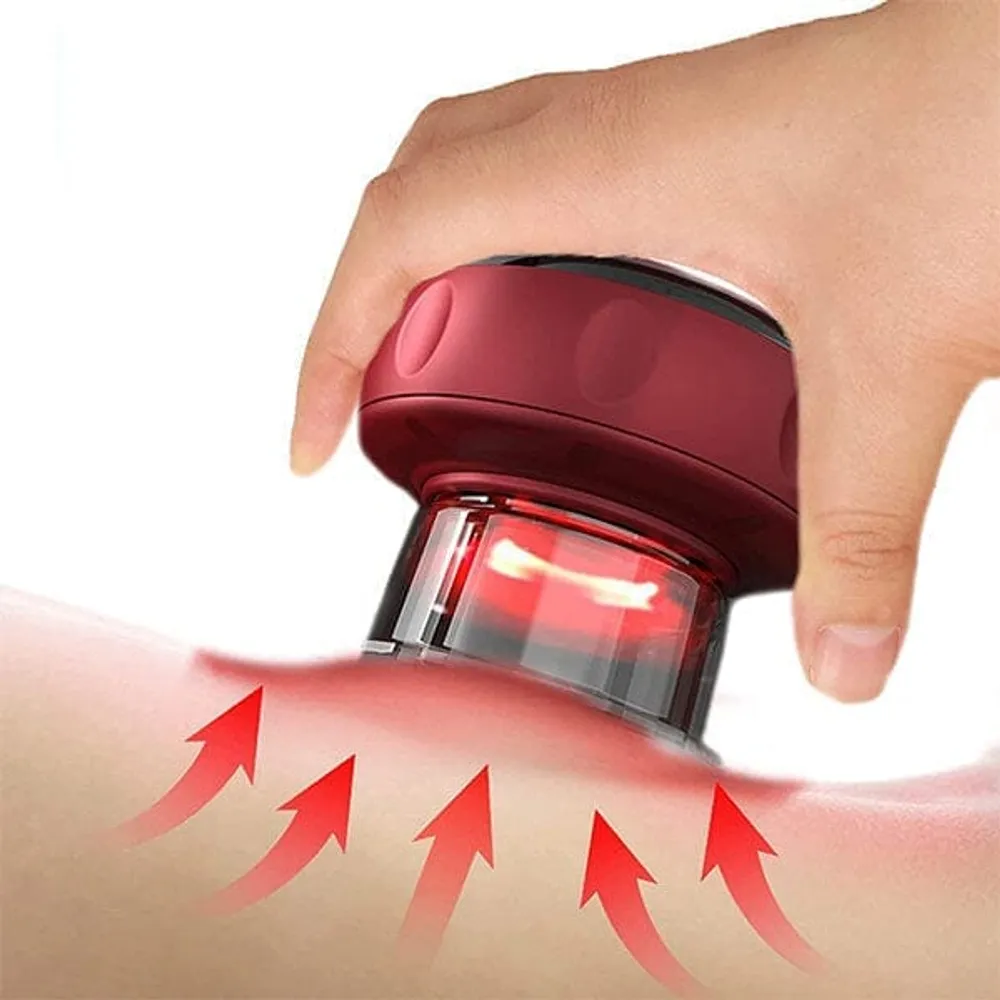 Quantum™ CupperGeni | Red Light Cupping Massage Device