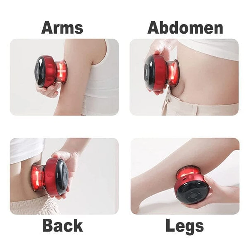 Quantum CupperGeni | Red Light Cupping Massage Device