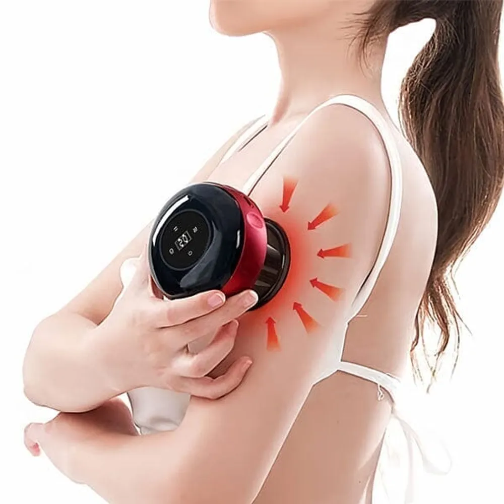 Quantum™ CupperGeni | Red Light Cupping Massage Device