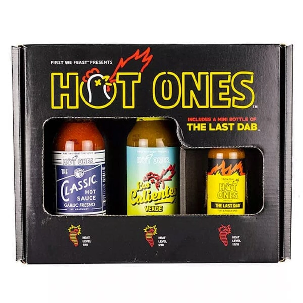 Hot Ones® "The Last Dab" Hot Sauce Trio Pack | As Seen On Youtube