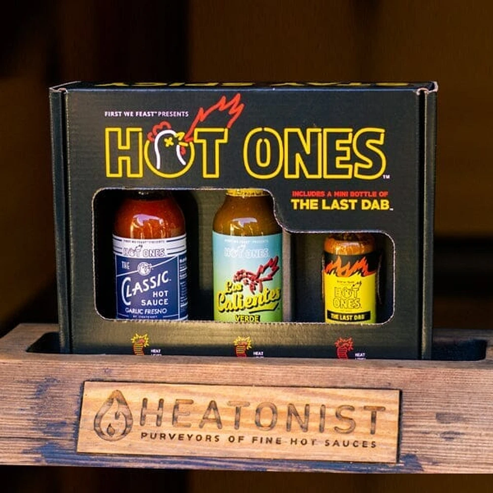 Hot Ones® "The Last Dab" Hot Sauce Trio Pack | As Seen On Youtube