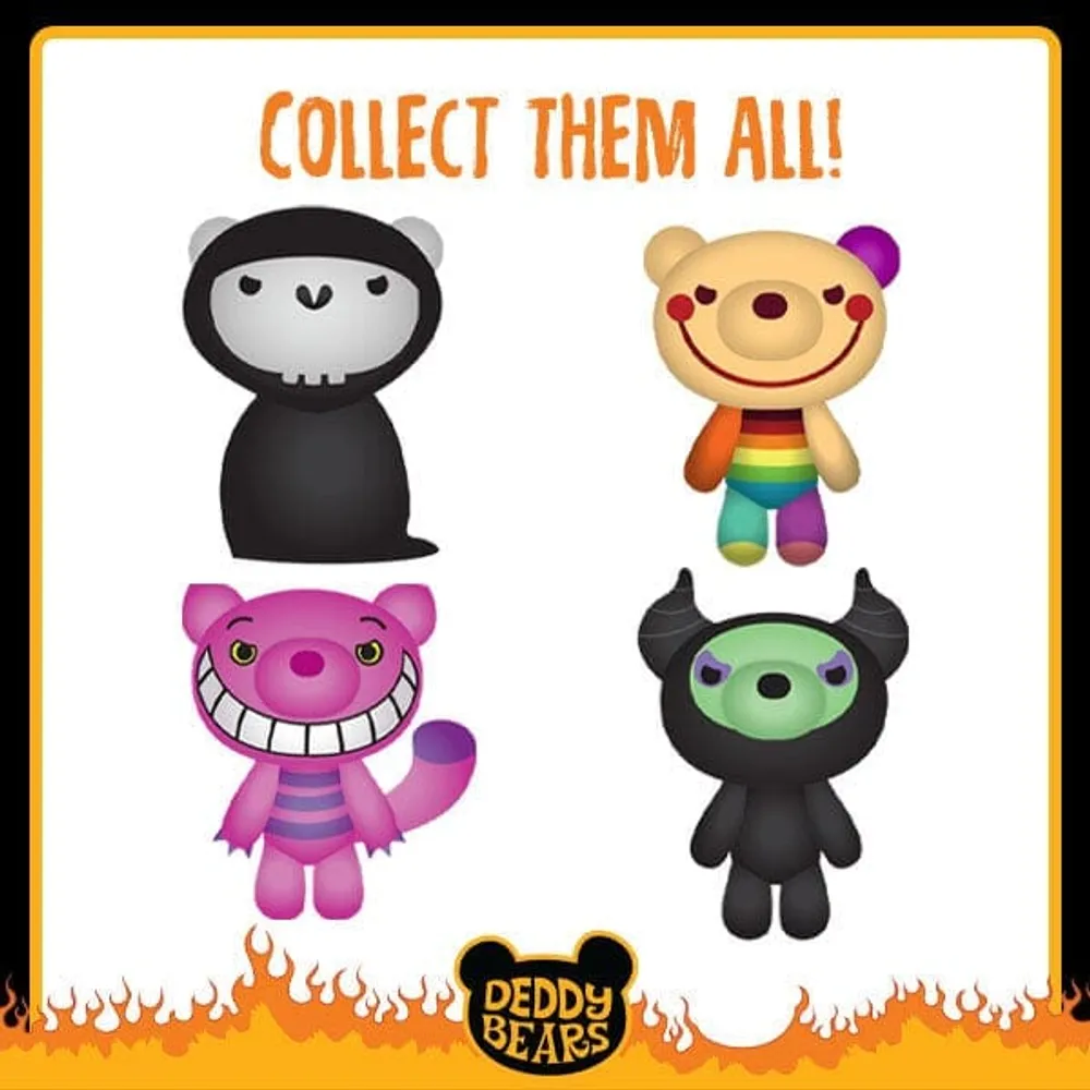 Deddy Bears 5.5" Collectable Plush in Coffin | Series 2 EXCLUSIVE To Showcase! (Ships Assorted)