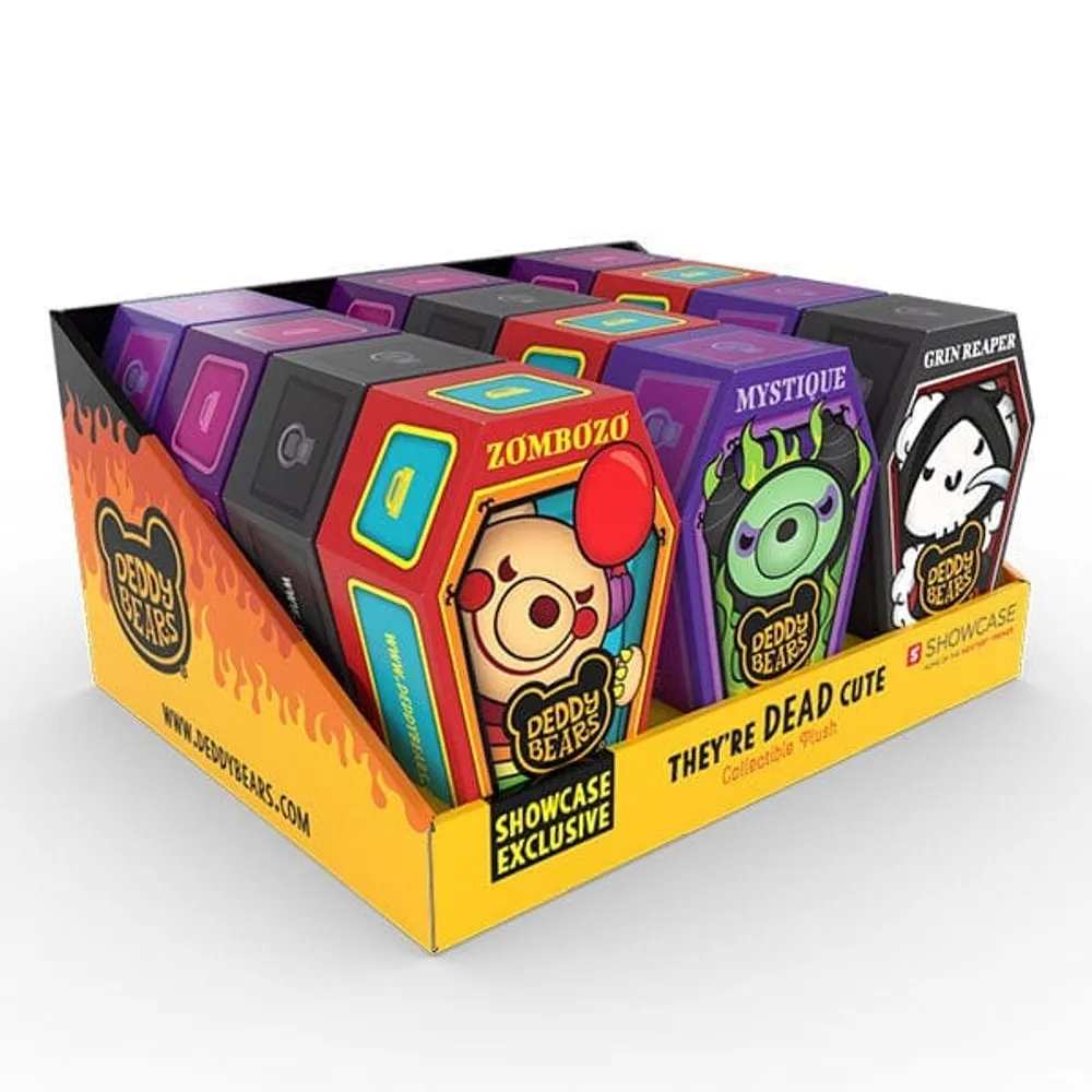 Deddy Bears 5.5" Collectable Plush in Coffin | Series 2 EXCLUSIVE To Showcase! (Ships Assorted)