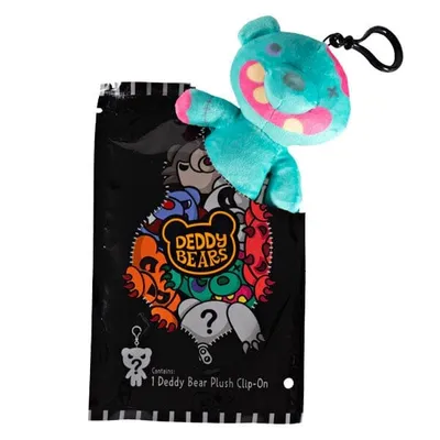 Deddy Bears 4.5" Collectable Mystery Mini Plush Clip Blind Bag (1pc)