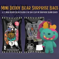 Deddy Bears 4.5" Collectable Mystery Mini Plush Clip Blind Bag (1pc)