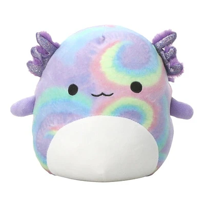 Squishmallows Super Soft Plush Toys | 8" Axolotl Squad | Delphine the Tie Dyed Axolotl