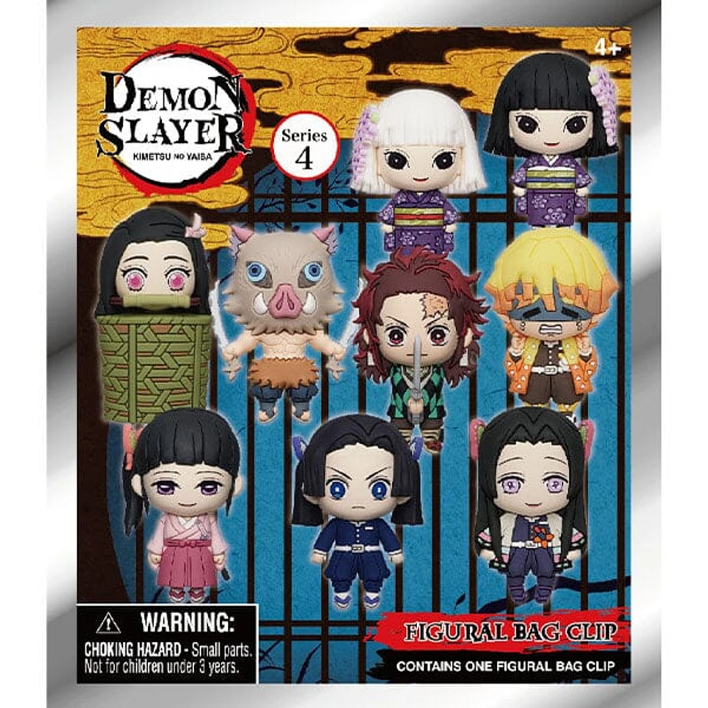 3D Demon Slayer Clip Hanger Blind Bags Series 4 (1pc)