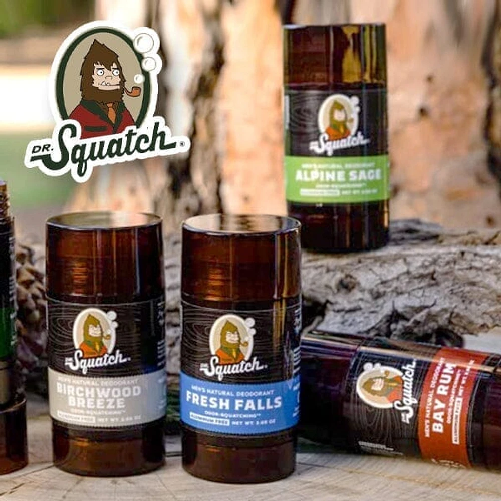 Dr. Squatch® All-Natural Deodorant For Men (Multiple Scents)