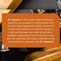 Dr. Squatch® All-Natural Deodorant For Men (Multiple Scents)