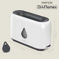 Esencia DiFlames 3-in-1 Aroma Diffuser (200mL) | Mesmerizing Cold Flame Effect!