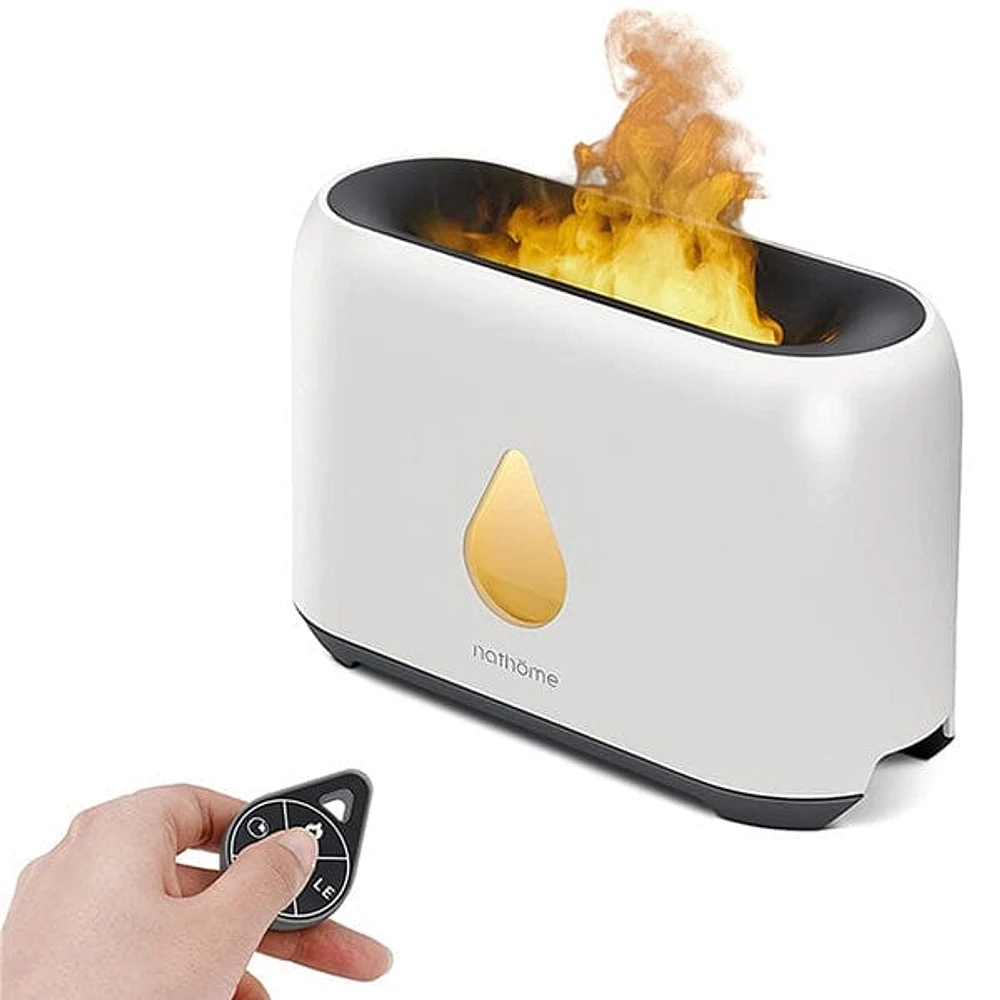 Esencia DiFlames 3-in-1 Aroma Diffuser (200mL) | Mesmerizing Cold Flame Effect!