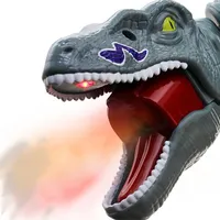 VelociRoar Trigger The Velociraptor Animatronic Dinosaur Toy LED Lights & Spray Function