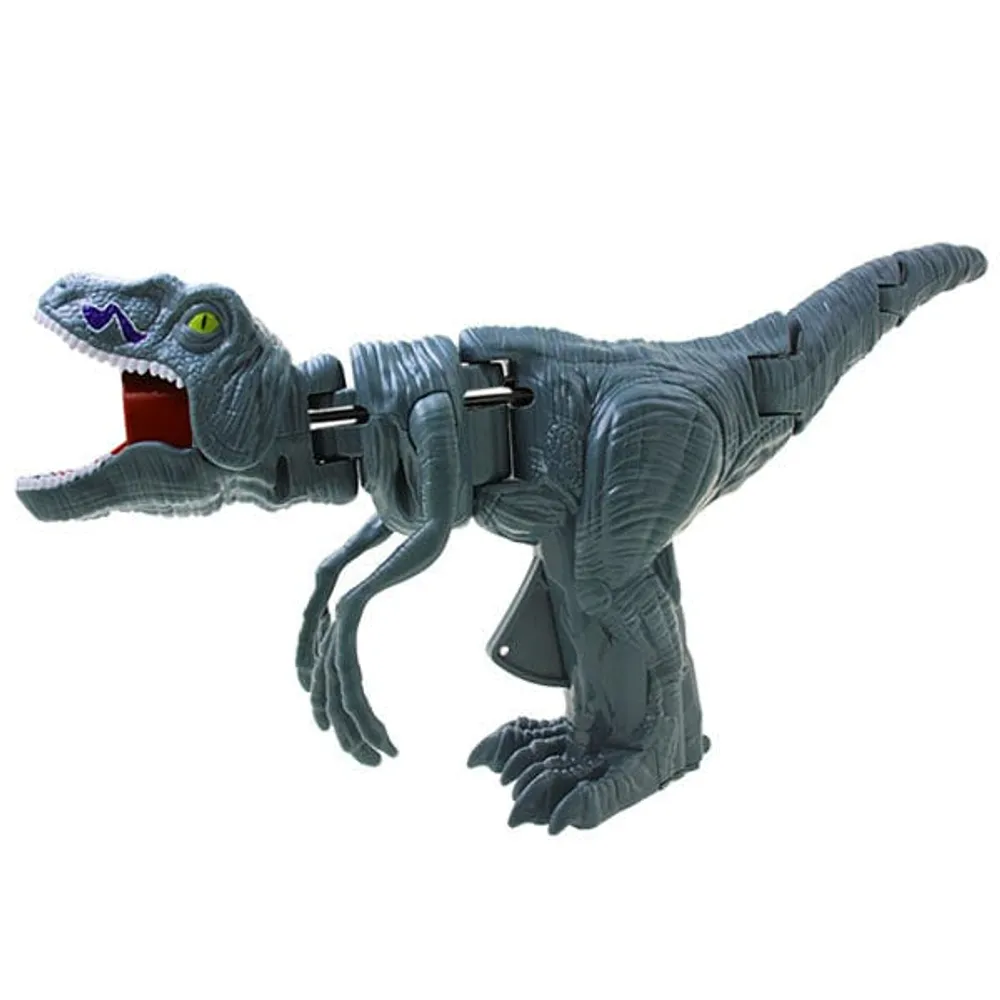 VelociRoar Trigger The Velociraptor Animatronic Dinosaur Toy LED Lights & Spray Function