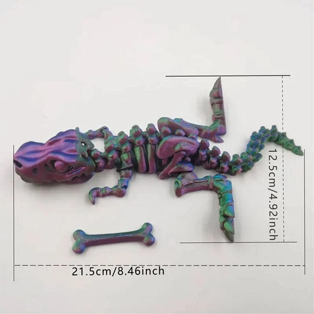 3D Printed Dinosaur Scale Egg Fidget Toy (Multiple Colors)