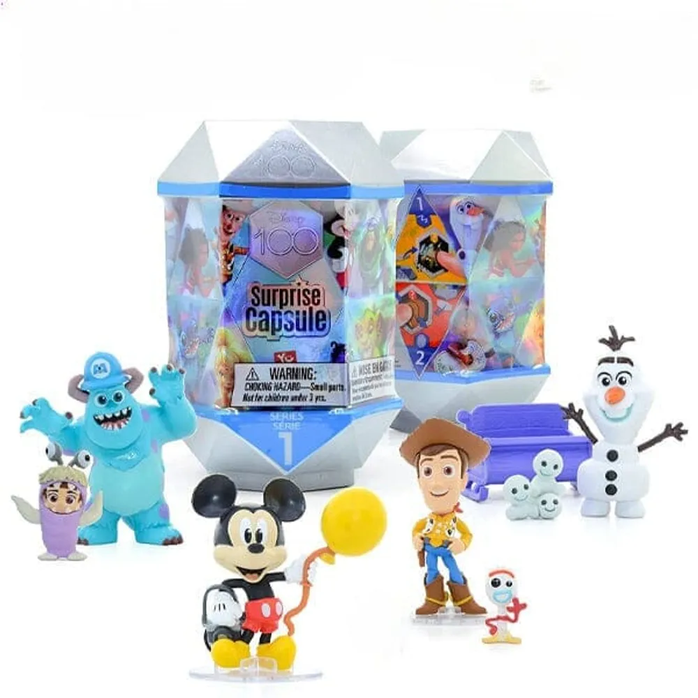 Disney 100th Anniversary Mystery Capsule (S1) By YuMe | 2.5" Collectible Figurines