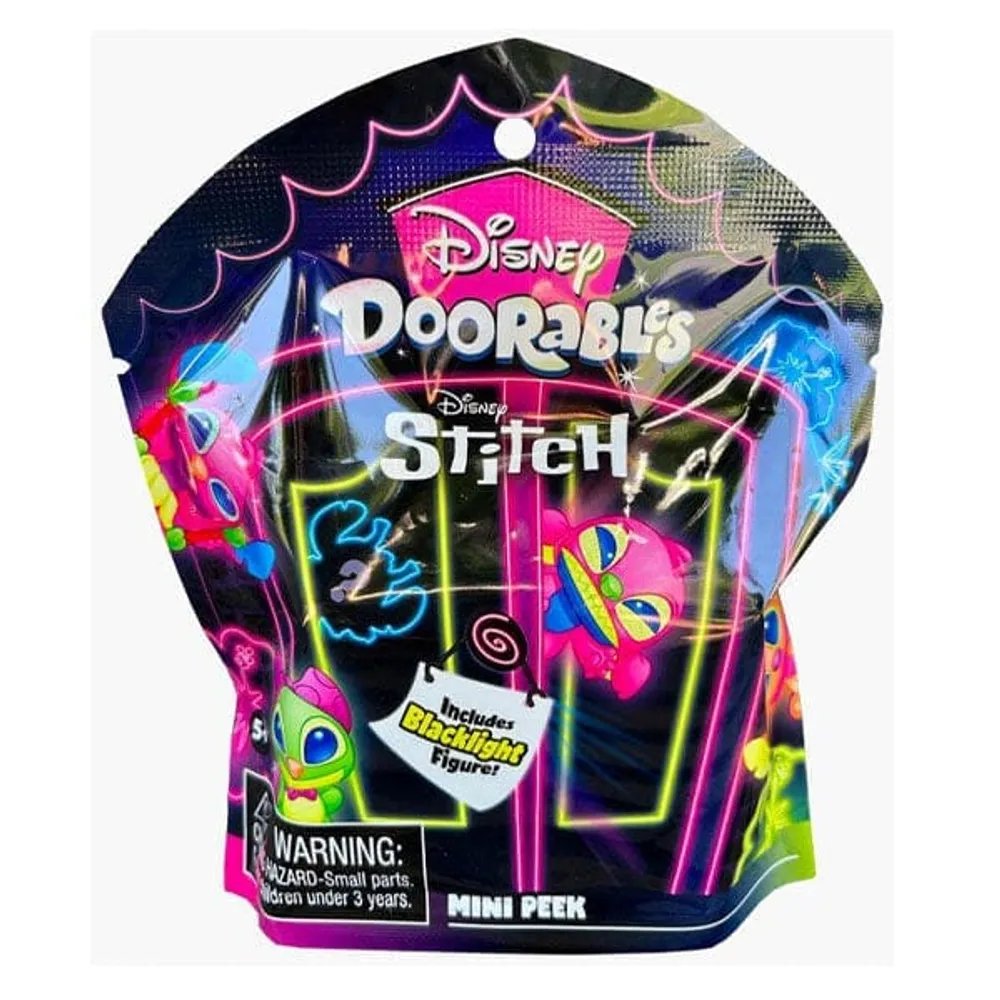 Disney Doorables™ Blacklight Edition | Stitch Blind Bag (1pc)