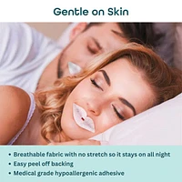 Dryft Sleep™ Gentle Mouth Tape For Nasal Breathing Support (30 Pack)