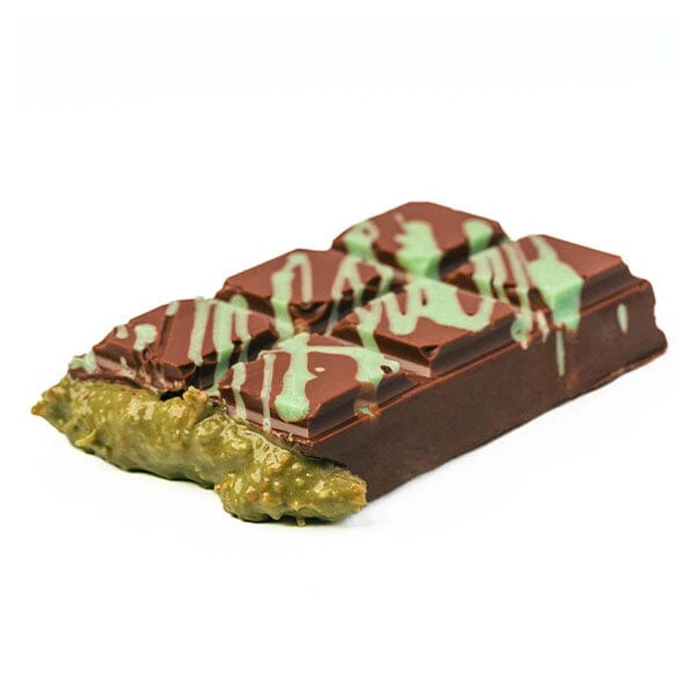 Pistachio Knafeh Dubai Chocolate Bar by Oasis Treasures (75g) Ships October