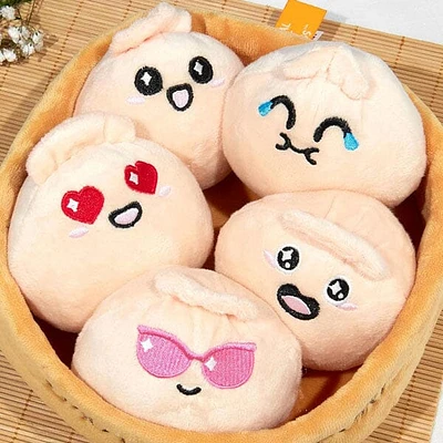 FoodieMoods: "Cuddle Dumplings" The Emotional Support Dumplings 9" Novelty Plush Toy