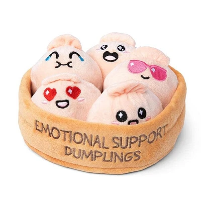 FoodieMoods: "Cuddle Dumplings" The Emotional Support Dumplings 9" Novelty Plush Toy