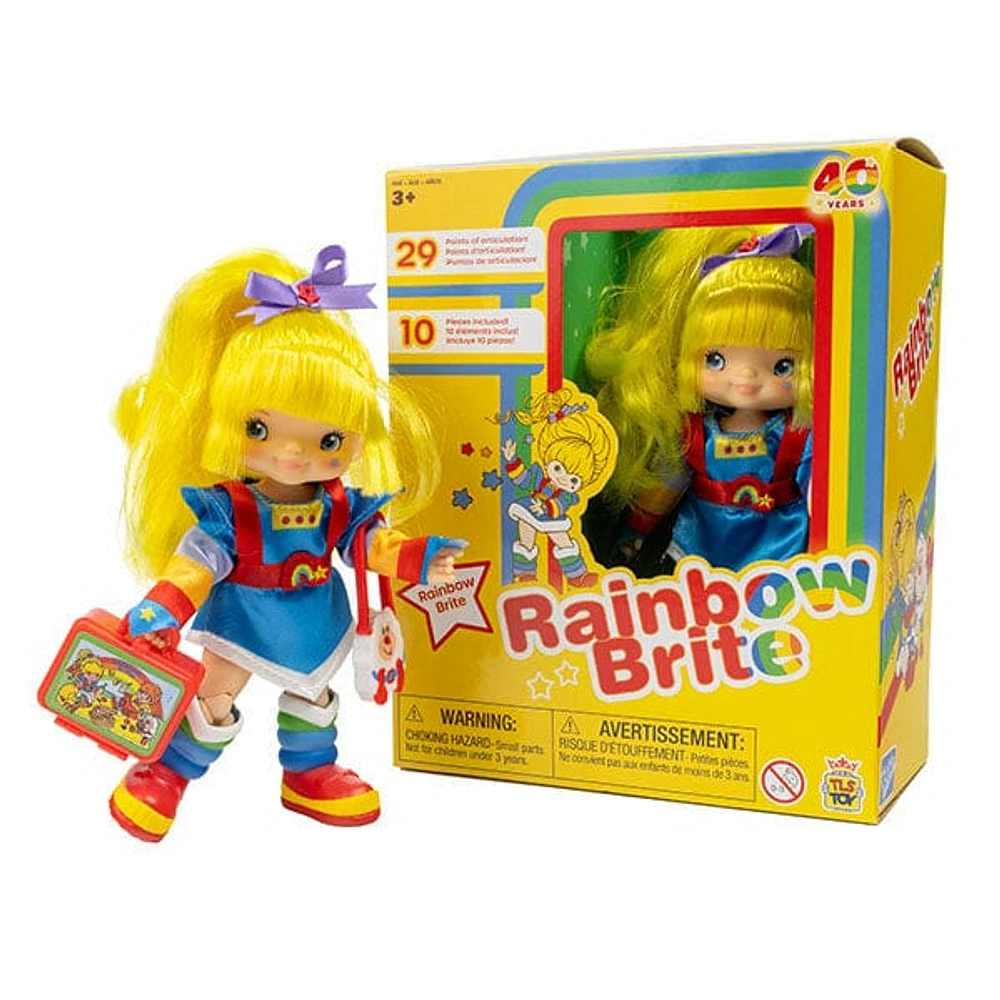 Rainbow Brite Articulated Fashion Doll (4 Surprise Accessories!)