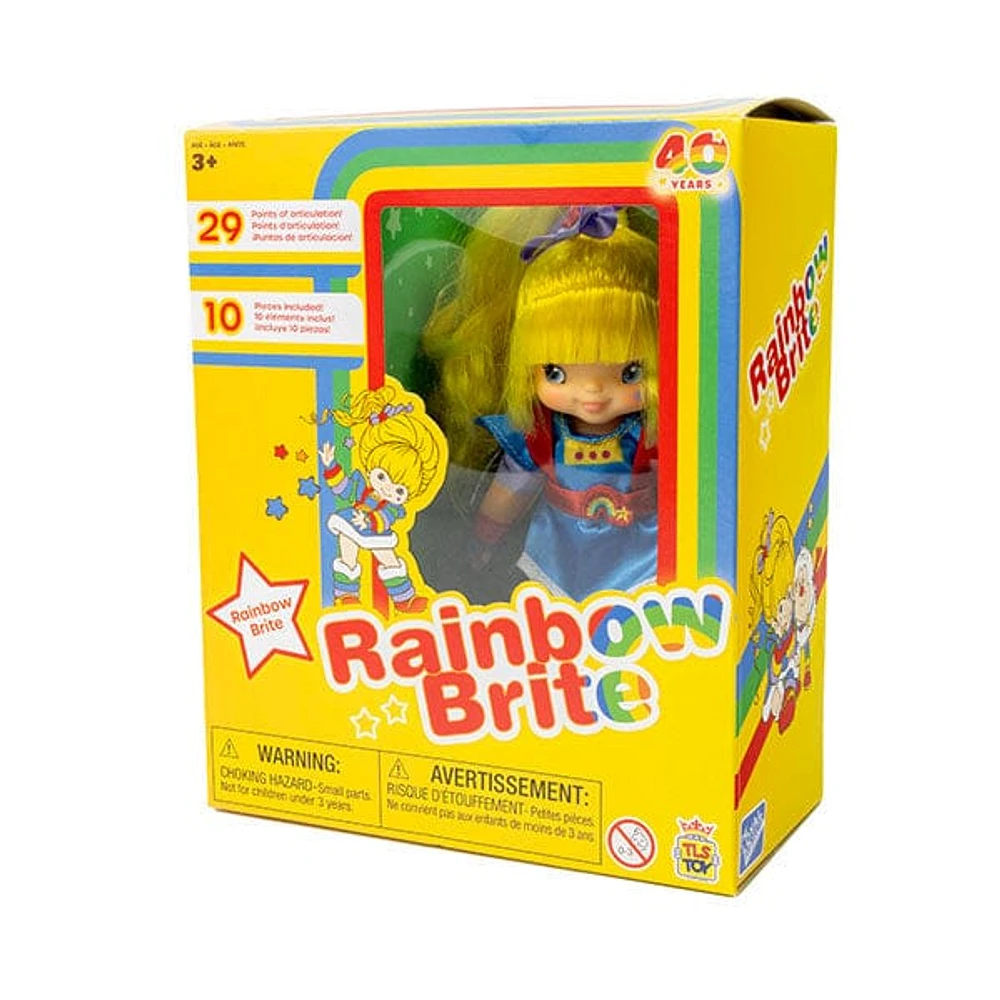 Rainbow Brite Articulated Fashion Doll (4 Surprise Accessories!)