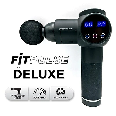 Fitpulse DELUXE Impact Massage Gun - Cyber Monday Cosmetic Shelf-Wear Sale