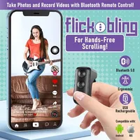 flickbling | Bluetooth Ring For Hands-Free Scrolling | As Seen On TikTok!