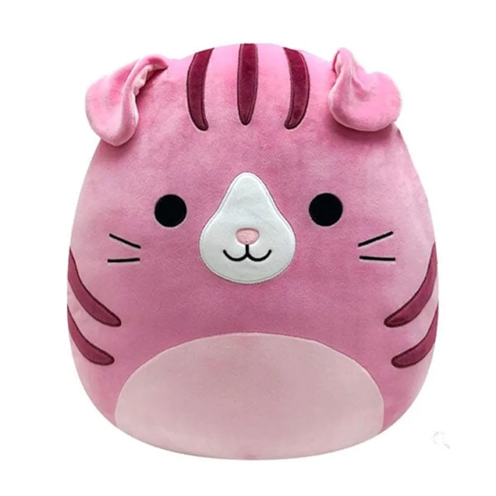 Squishmallows Flip-A-Mallows 5" Reversible Plush Toy Geraldine The Scottish Fold Cat & Brock The Bulldog