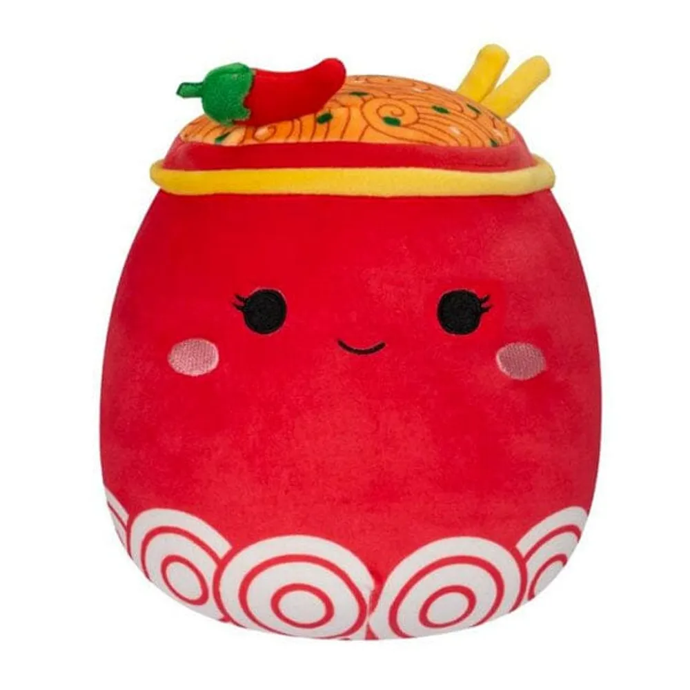 Squishmallows Flip-A-Mallows 5" Reversible Plush Toy Odion The Fire Noodles & Illia The Sriracha