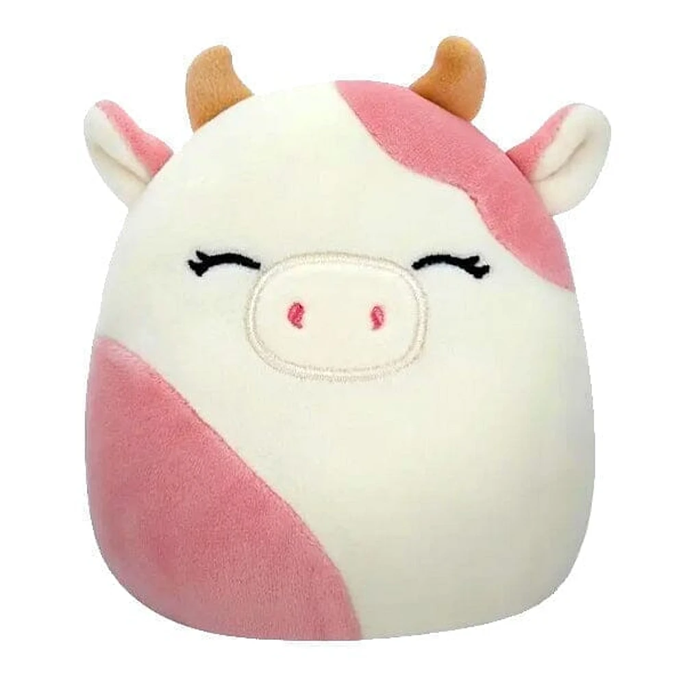 Squishmallows Flip-A-Mallows 5" Reversible Plush Toy | Caedyn The Pink Cow & Caedia The Blue Cow