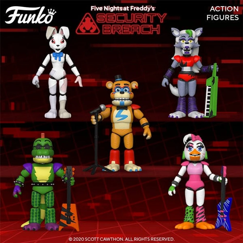 Funko POP! Games: Five Nights At Freddy's | Security Breach Action Figures | Character Ships Assorted