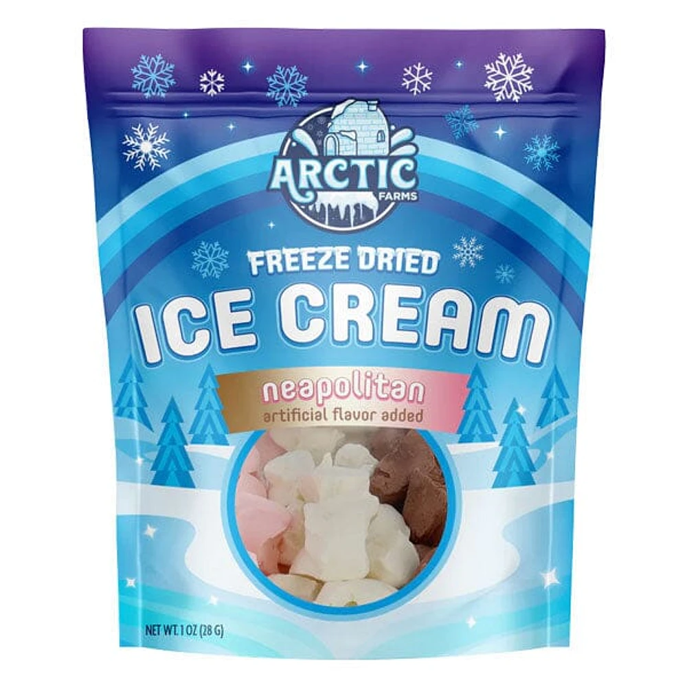 Arctic Farms Freeze Dried Ice Cream (1oz) Multiple Flavors