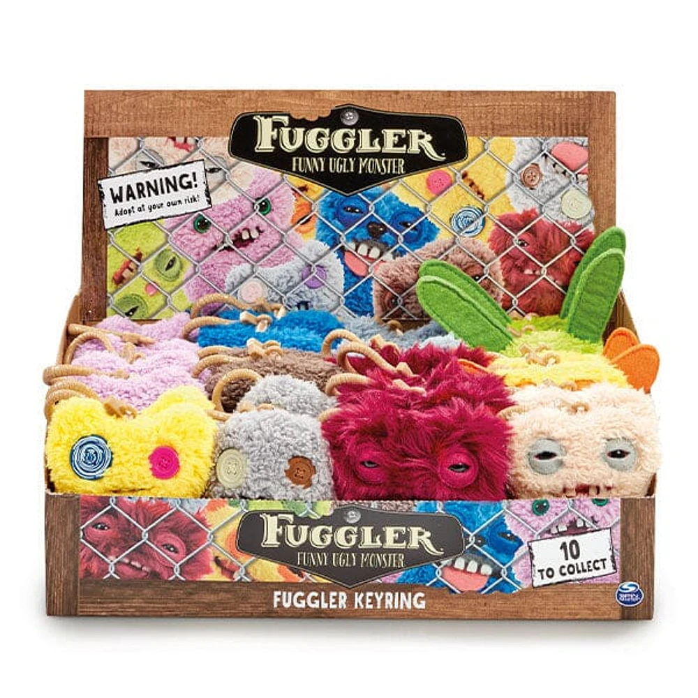 Fugglers Keyrings Wave 1 Plush Toys (1pc) Style Ships Assorted