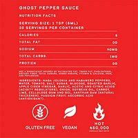 Elijah's Xtreme Ghost Pepper Hot Sauce Bottle (5 fl.oz.)